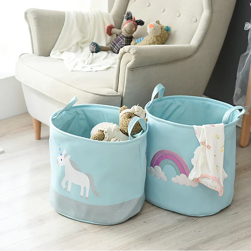 Kids Collapsible Laundry Basket Unicorn 5402