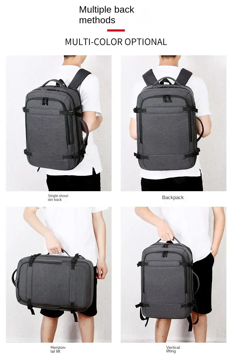 Large Capacity Multifunctional Extensible Rechargeable Hand-held Backpack-SA2408-271 - Image 18
