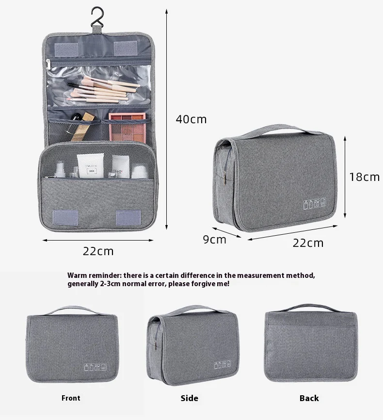 Large capacity travel bag-SA2408-296(Grey) - Image 30