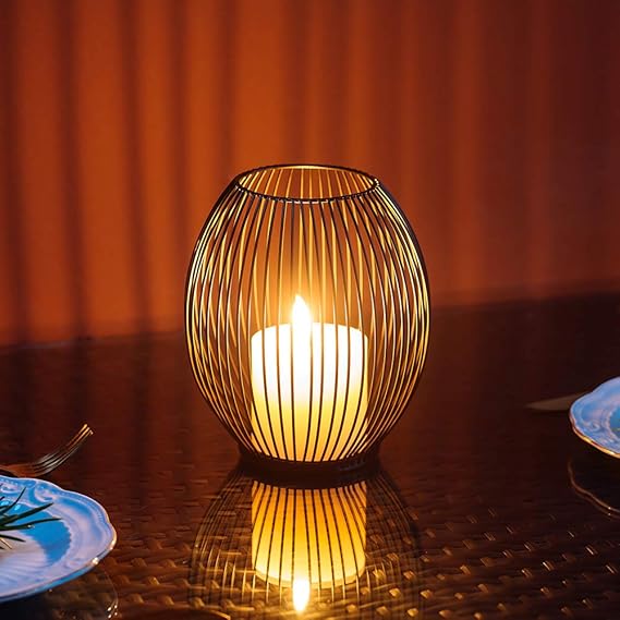 Metal Candle Stand-Black(SA2405-20)