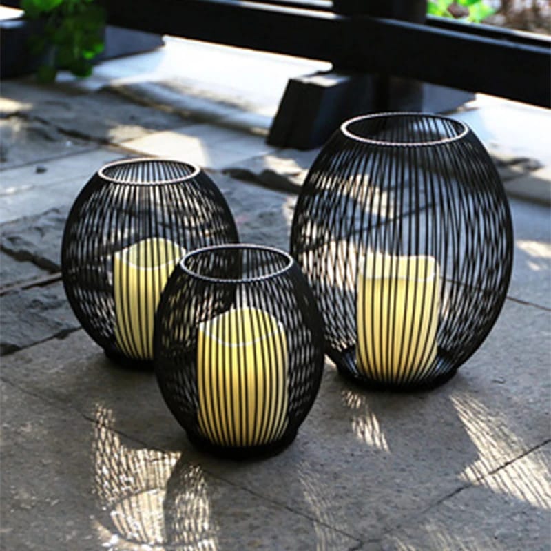 Metal Candle Stand-Black(SA2405-20) - Image 11