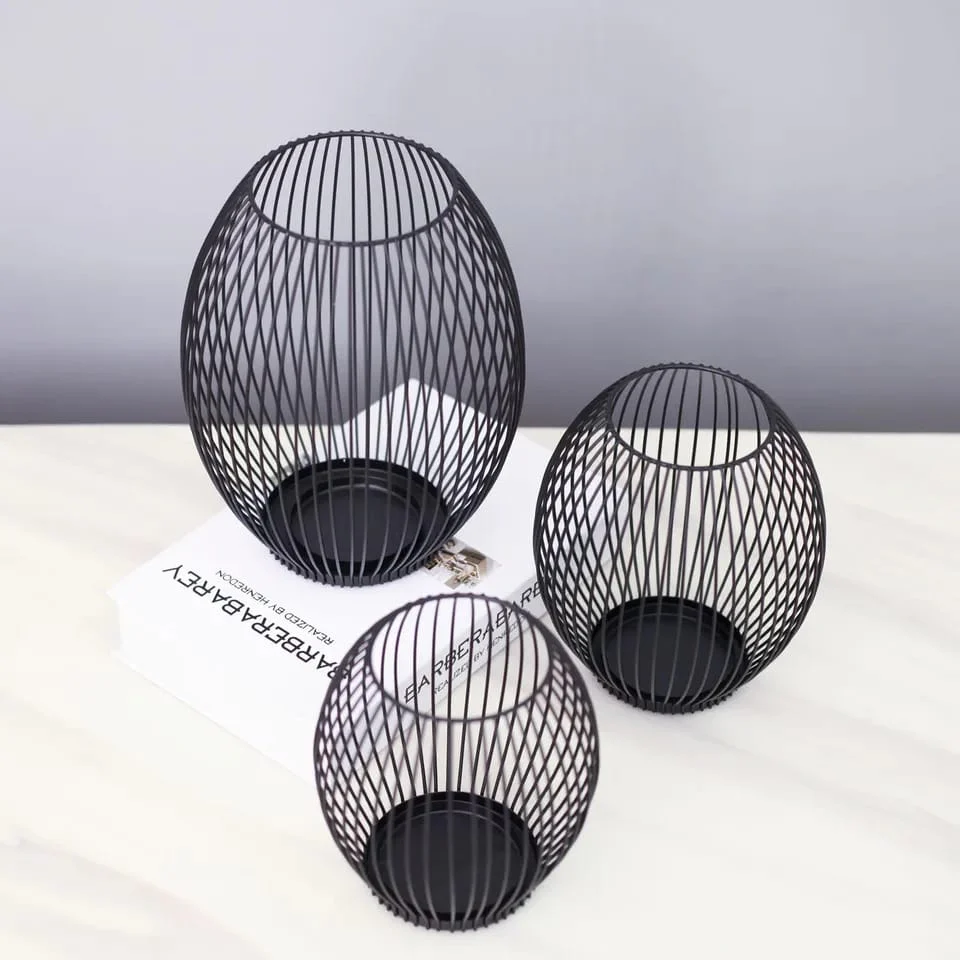 Metal Candle Stand-Black(SA2405-20) - Image 22