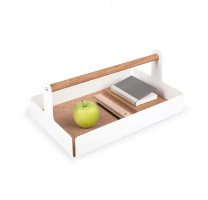 Metal storage rack(SA2405-61)-White - Image 5