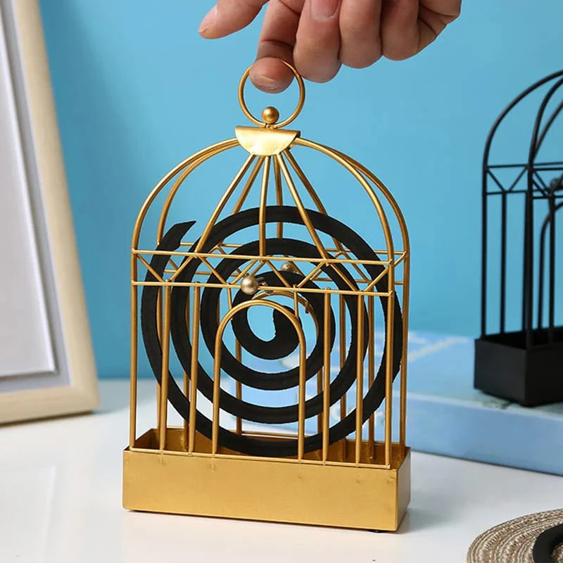 Mosquito Coil Holder (SA2512-03)Gold