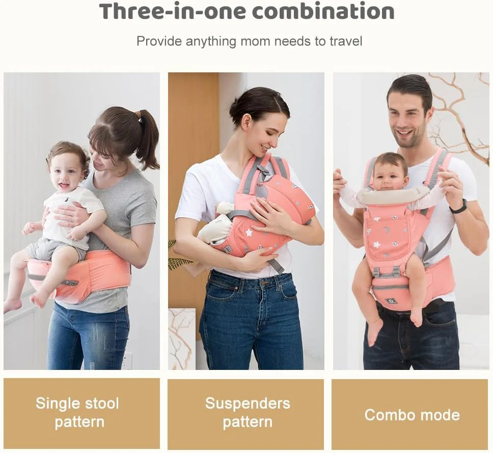 Multifunctional Baby Carrier for Newborn to Toddlers-SA2408-181 - Image 15