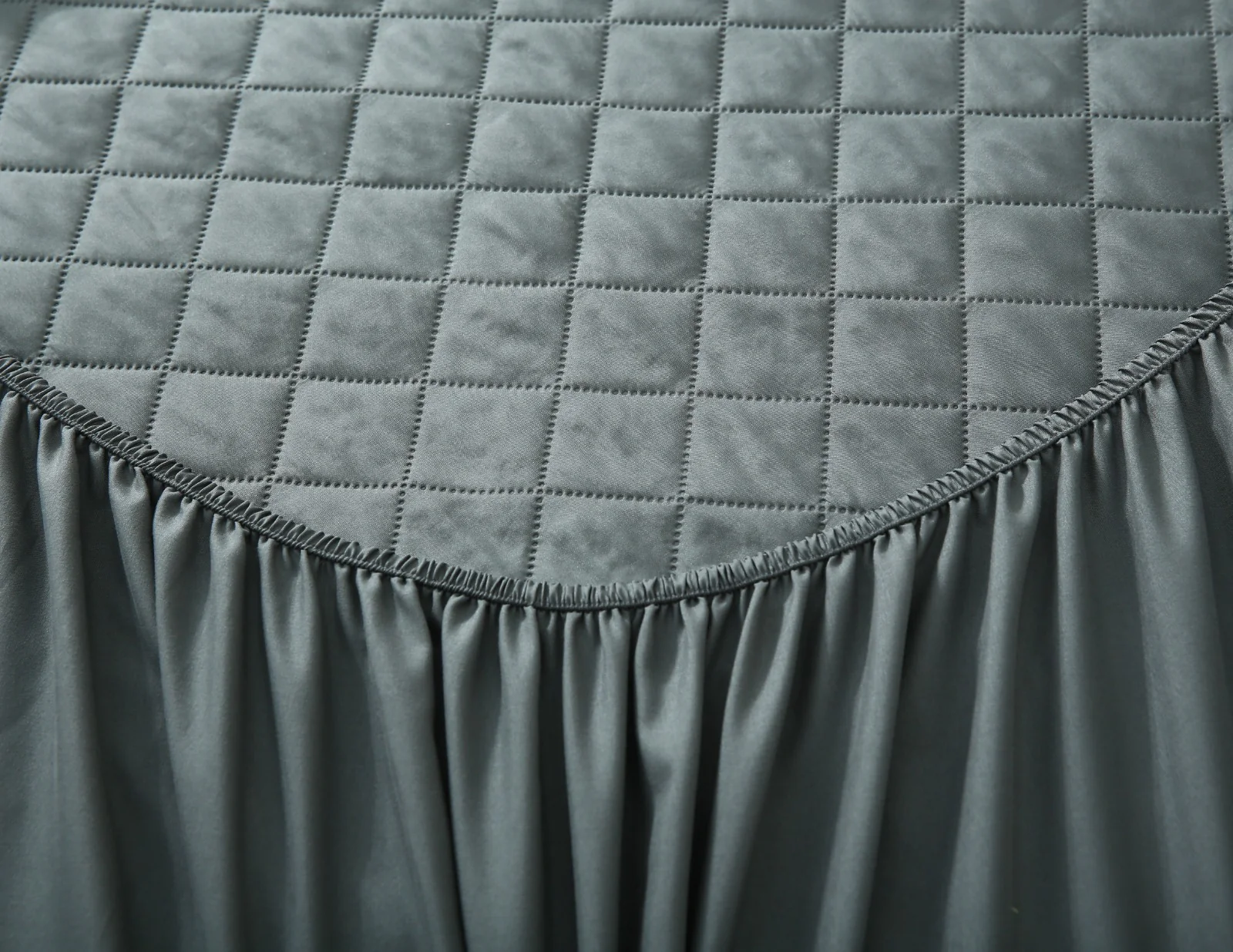 Quilted Waterproof Mattress Protector-GERY - Image 7