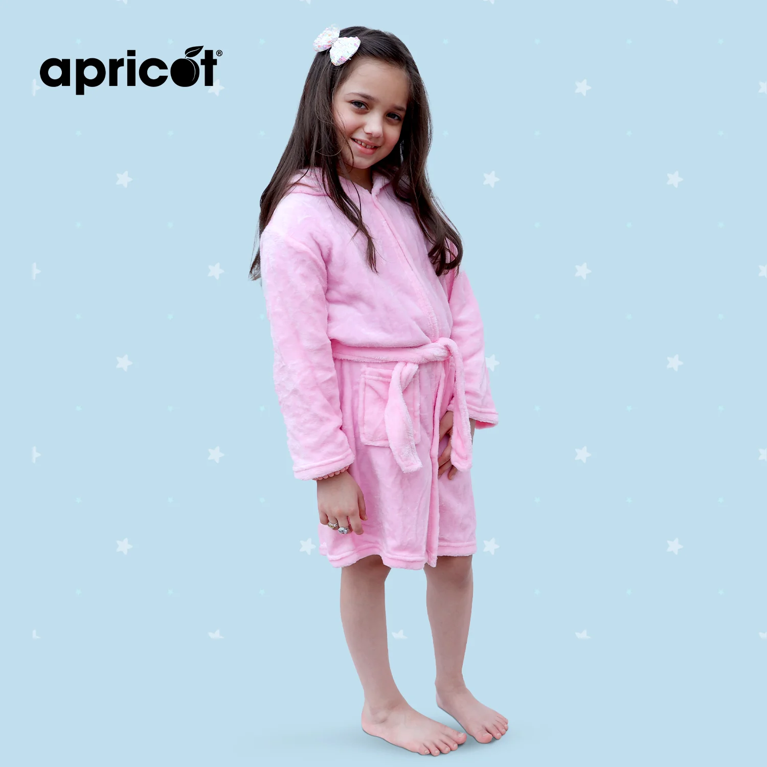 SA-33 Kids Plush Hooded Fleece-Sleep Wears - Image 2