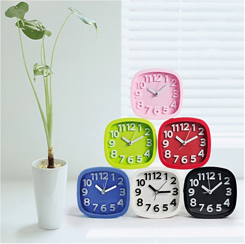 Side Table Alarm Clock-Blue5543(SA2405-58) - Image 2