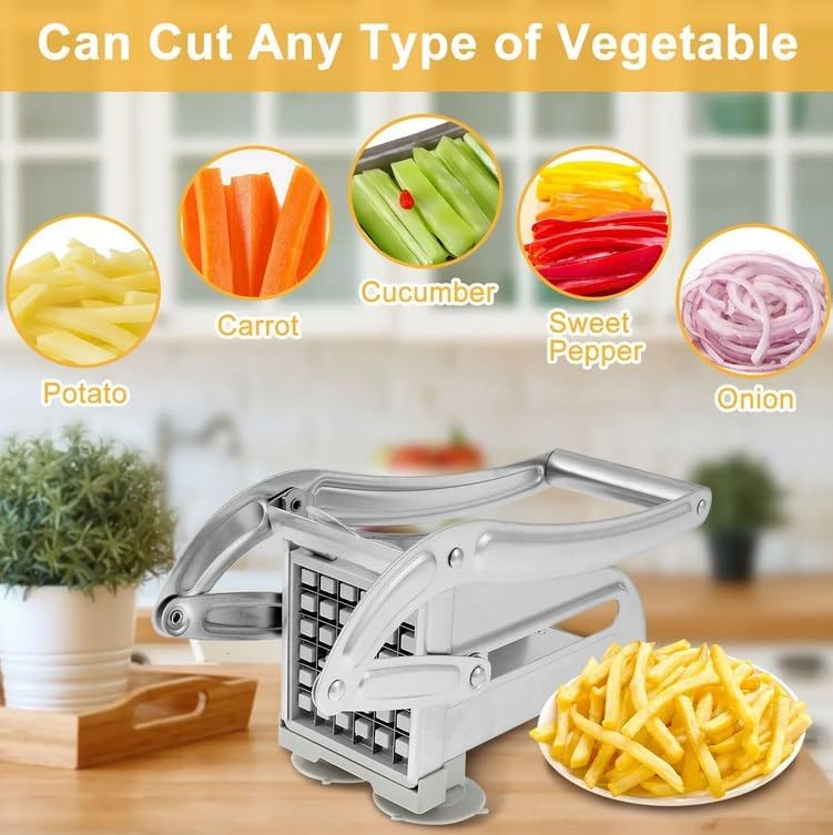 Stainless Steel Manual French Fry Cutter (SA2510-001)