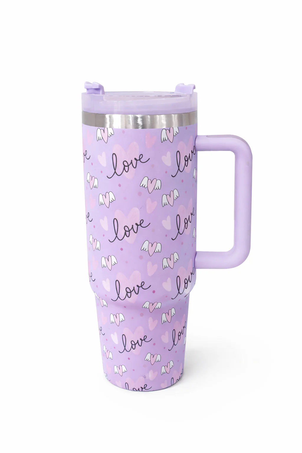 Stanley Quencher H2.0 FlowState™ Tumbler 40 OZ-1200ML-LOVE(LILAC) - Image 2