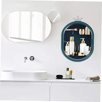 Wall Mounted Makeup Organizer-Green - Image 6