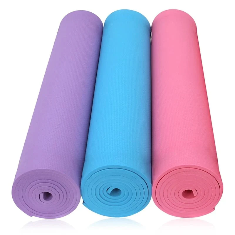 Yoga mat for Exercise and Fitness-5742 Blue(SA2553-14) - Image 2