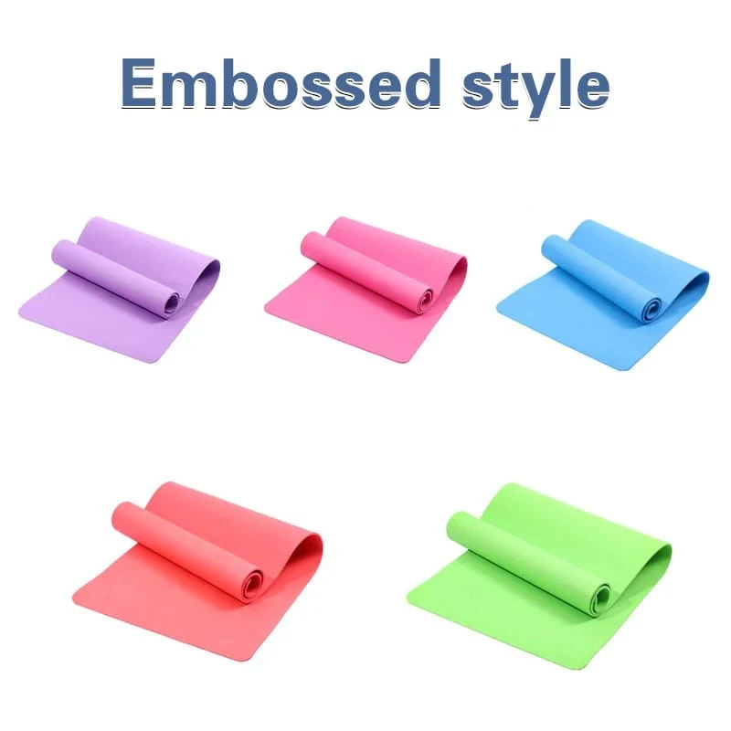 Yoga mat for Exercise and Fitness-5742 Blue(SA2553-14) - Image 3