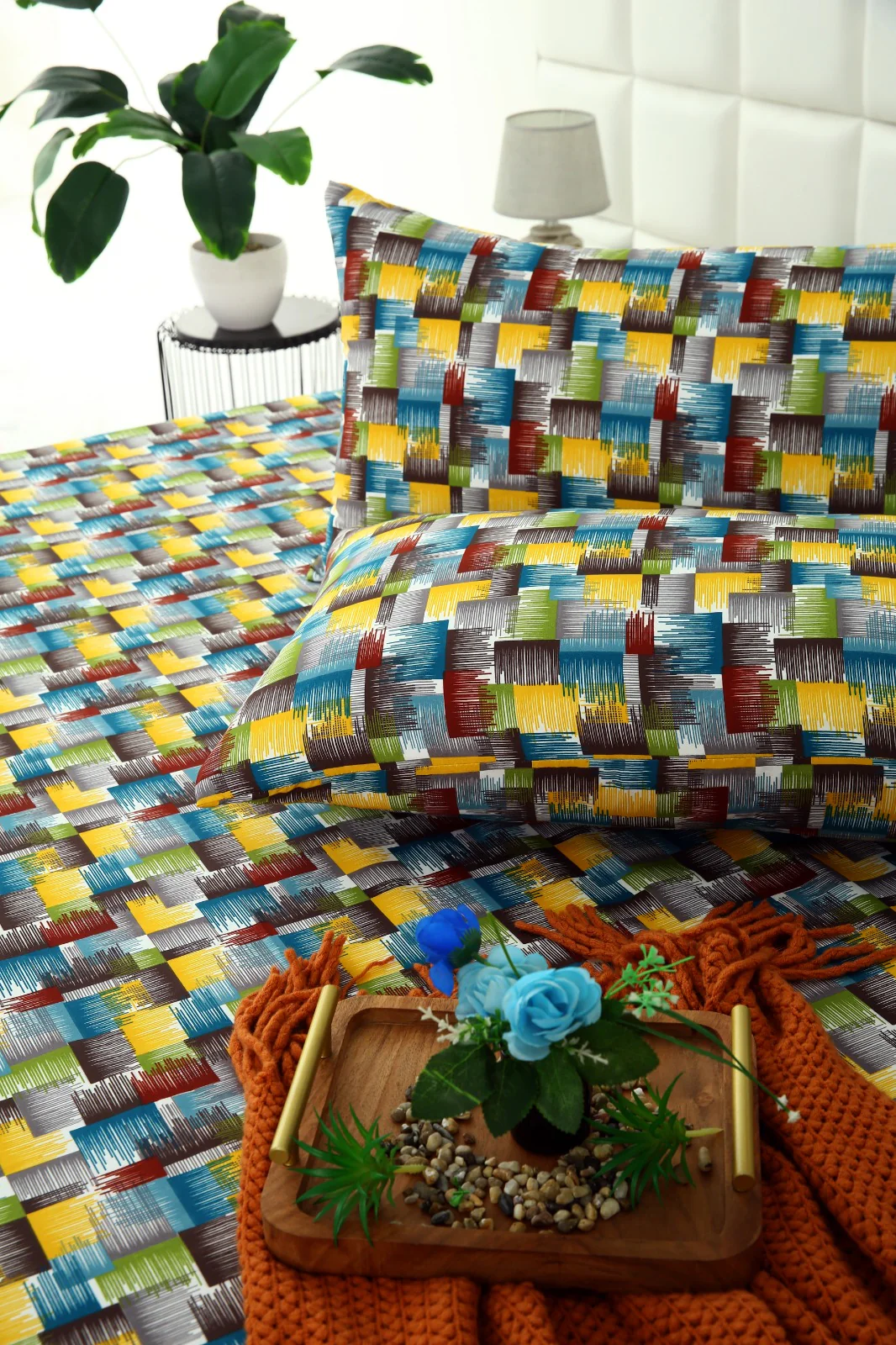 Zipper Mattress Cover Printed-Gradient - Image 4